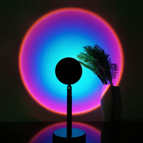 16 Colors Sunset Lamp