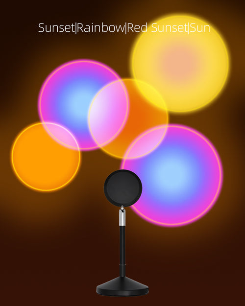 16 Colors Sunset Lamp